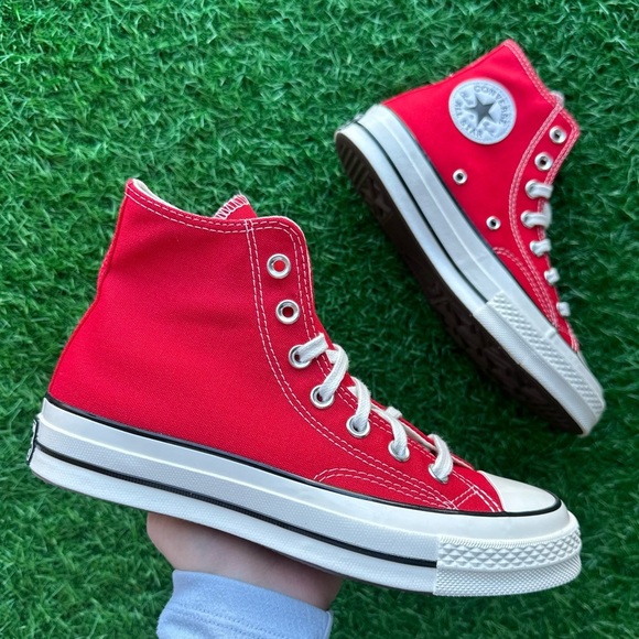 🎁Converse Chuck 70 Hi Enamel Red - Picture 3 of 11